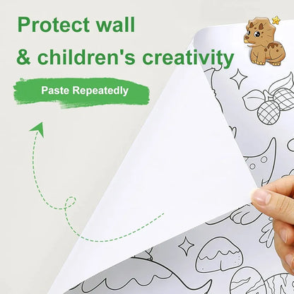 Kids Coloring Roll – Creative Coloring Sheets