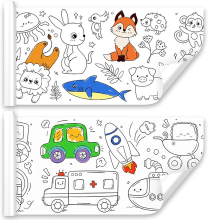 Kids Coloring Roll – Creative Coloring Sheets