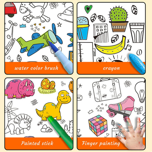Kids Coloring Roll – Creative Coloring Sheets