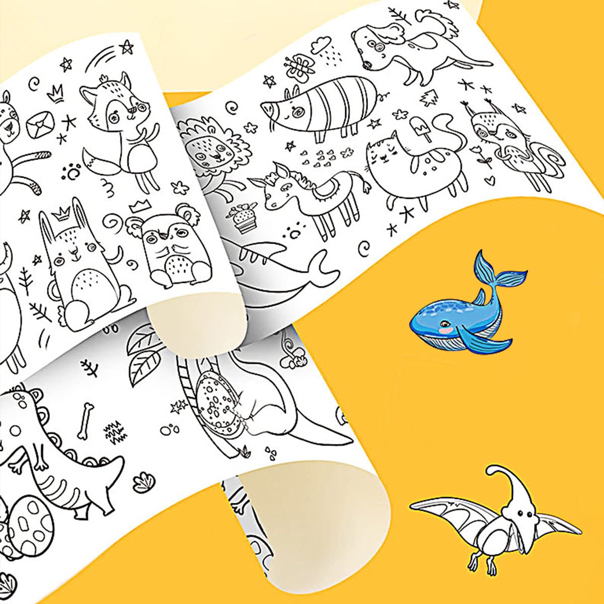 Kids Coloring Roll – Creative Coloring Sheets