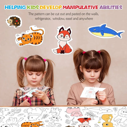 Kids Coloring Roll – Creative Coloring Sheets