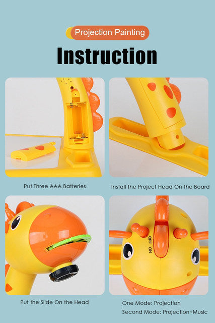 Giraffe Projector Drawing Table