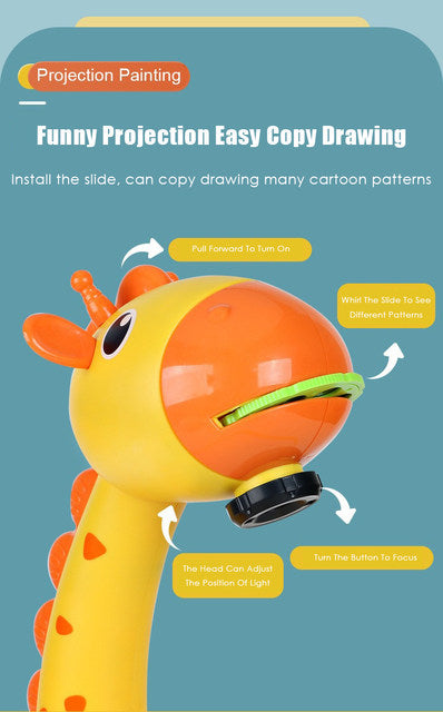 Giraffe Projector Drawing Table