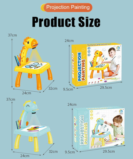 Giraffe Projector Drawing Table