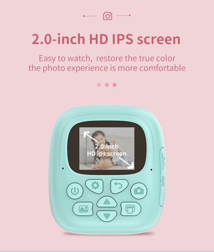 Instant Print Camera – Portable Pocket Photo Printer
